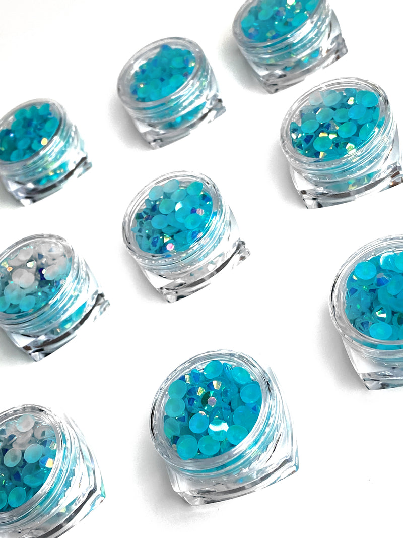 Rhinestones ( Teal )